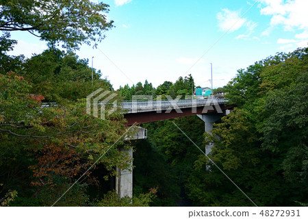 Travel along the Chichibu Railway Saikai Kaido Highway 48272931