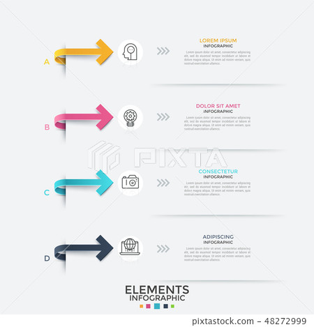 Creative infographic design template 48272999