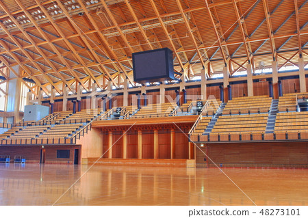 [Matsuyama City, Ehime Prefecture] Ehime Prefecture Budokan Main Dojo 48273101