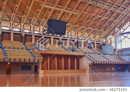 [Matsuyama City, Ehime Prefecture] Ehime Prefecture Budokan Main Dojo 48273103