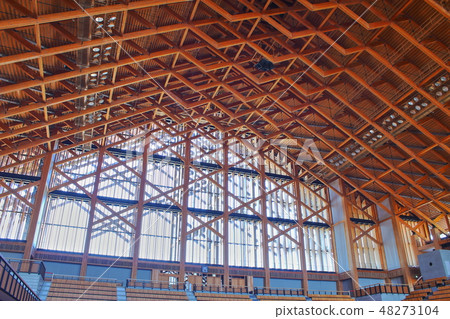 [Matsuyama City, Ehime Prefecture] Ehime Prefecture Budokan Main Dojo 48273104
