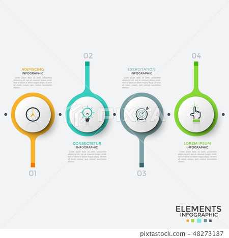 Unique infographic design template Unique infographic design template 48273187