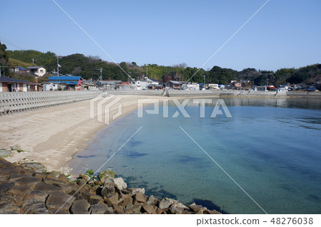 Sandy beach on the east side of Kitakijima 48276038