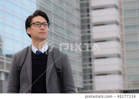 Businessman office casual job 48277134