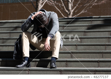 Failure regret broken heartfelt distress 48277137