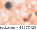 Defocused bokeh light background for Christmas 48277426