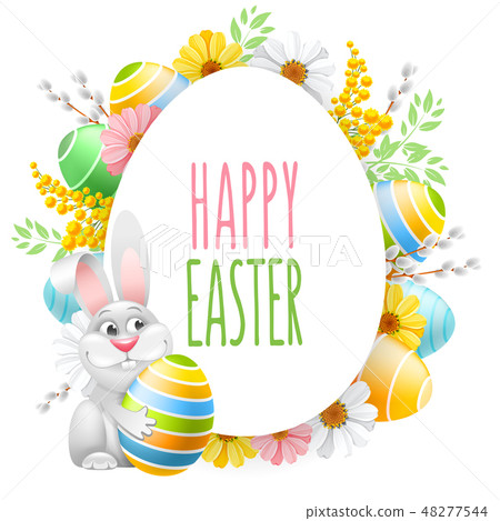 Happy Easter Greeting 48277544