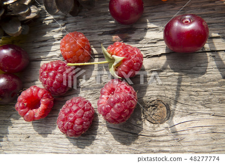 Wooden background Wooden background 48277774