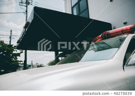 patrol car, police car, squad car 48278839