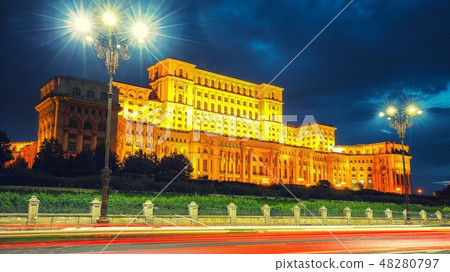 Palace of the Parliament Bucharest city 48280797