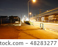 夜晚的鄉間小路 48283277