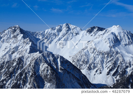 From the Hodaka mountain peak of Kagakuin 48287079