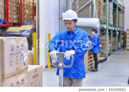 業務現場物流倉庫 48288062