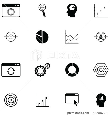 marketing icon set marketing icon set 48288722