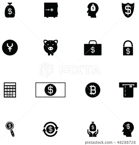 money icon set money icon set 48288728
