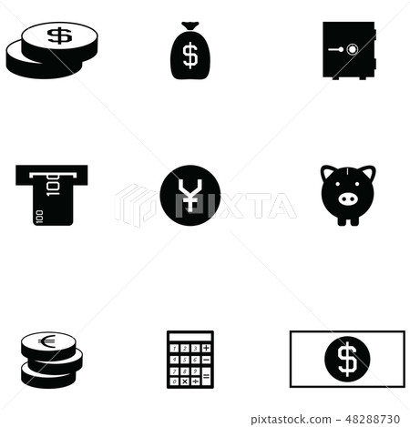 money icon set money icon set 48288730