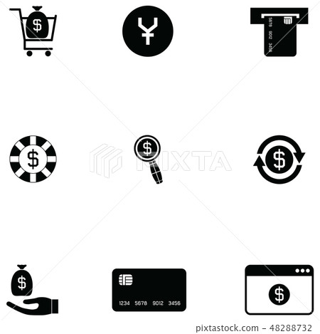 money icon set money icon set 48288732