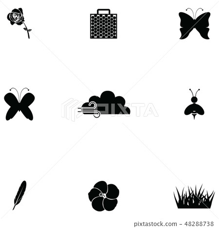 nature icon set nature icon set 48288738