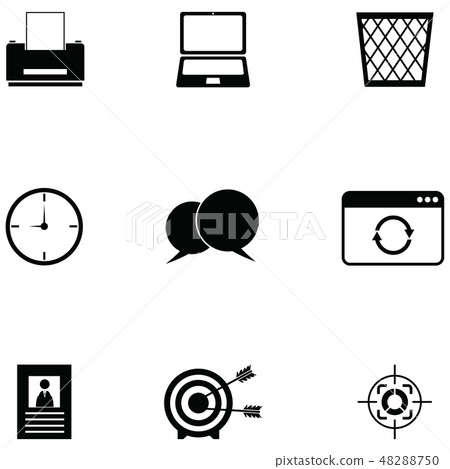 office icon set 48288750
