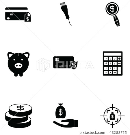 payments icon set payments icon set 48288755
