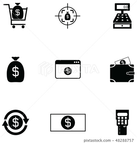 payments icon set payments icon set 48288757