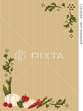 蔬菜框架 48291811