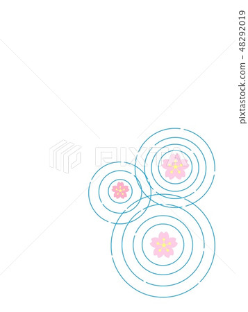 櫻花背景材料 48292019