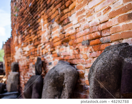 泰國阿尤特拉利夫雷斯菩薩雕象保持 48292788