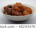 Pork belly boiled 48293476