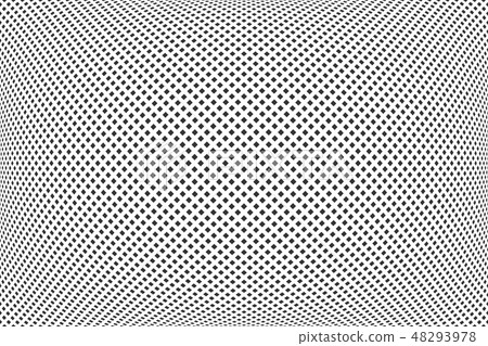 Convex geometric texture. 3D pattern.  48293978