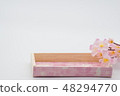 Cherry blossoms and stockings 48294770