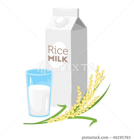 milk icon on white background milk icon on white background 48295765