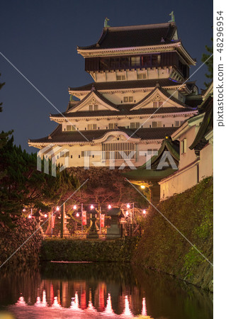 小倉城的夜景[福岡縣] 48296954