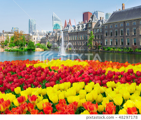 Binnenhof - Dutch Parliament, Holland Binnenhof - Dutch Parliament, Holland 48297178