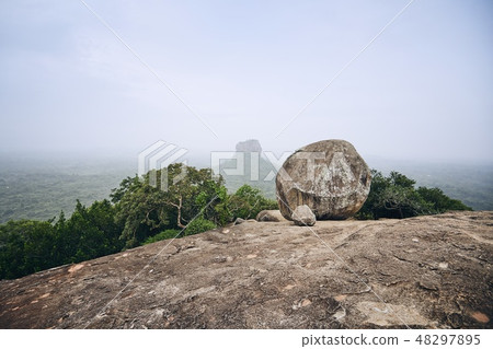 Sigiriya rock formation 48297895