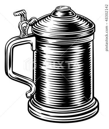 Beer Stein German Oktoberfest Pint Tankard Mug 48302142