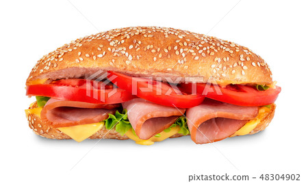 sandwich with ham sandwich with ham 48304902