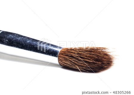 Paint brush close up, isolate on a white background Paint brush close up, isolate on a white background 48305266