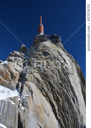 Aiguille du Midi observatory - Chamonix-Mont-Blanc, France Aiguille du Midi observatory - Chamonix-Mont-Blanc, France 48305650