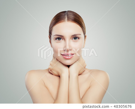 Beautiful woman with healthy skin. 48305676