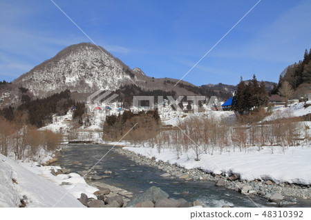 Shinshu Otari村春天等待大和 48310392