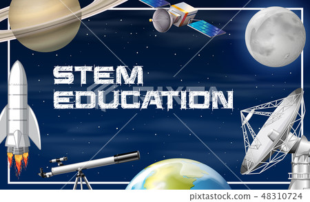 Stem education space concept Stem education space concept 48310724