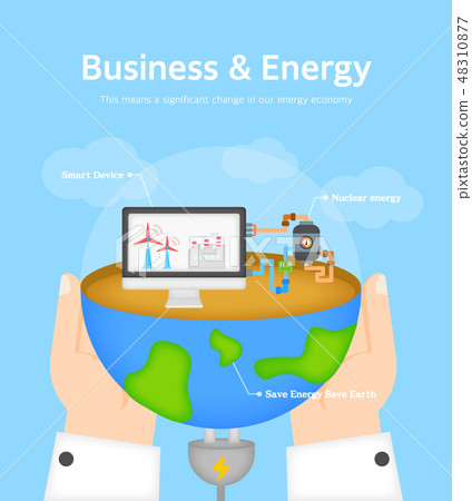 Business illustration 48310877
