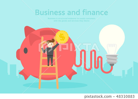 Business illustration Business illustration 48310883
