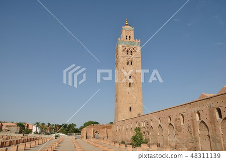Tower of Koutoubia in Morocco Tower of Koutoubia in Morocco 48311139