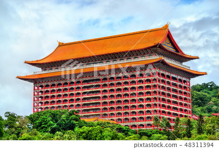 The Grand Hotel, a historic building in Taipei, Taiwan The Grand Hotel, a historic building in Taipei, Taiwan 48311394