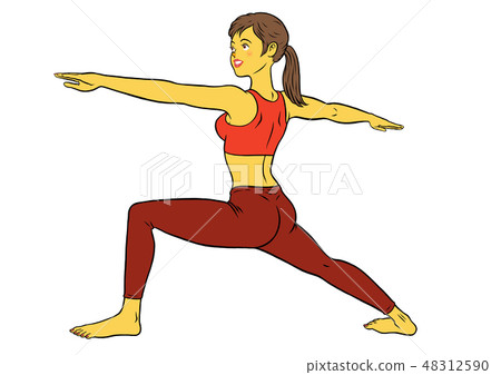 Women of yoga instructor Women of yoga instructor 48312590