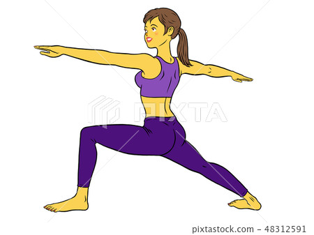 Women of yoga instructor 48312591