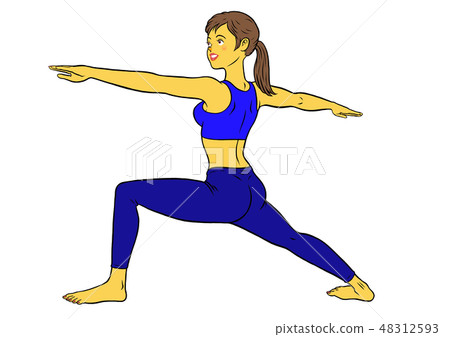 Women of yoga instructor 48312593
