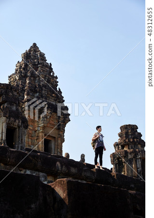 旅行，男子，Pakong，柬埔寨 48312655